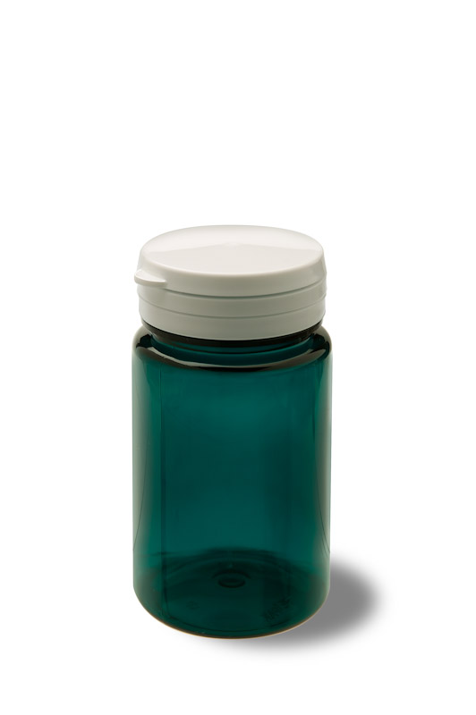 Tablet in PET  verde capsula pressione sigillo
