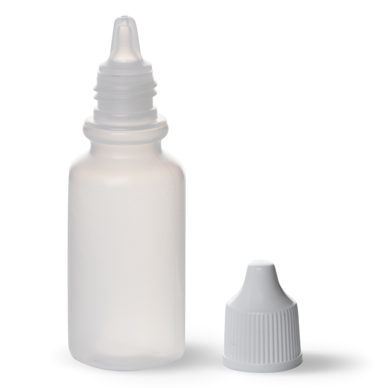 White in plastica 15 ml da 100 ml 5 flaconi contagocce comprimibili vuoti 