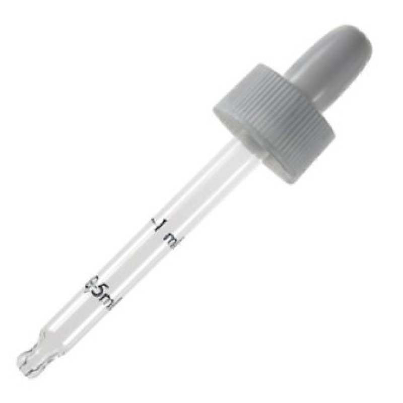 pipetta contagocce Pasteur 3ml graduata in vetro