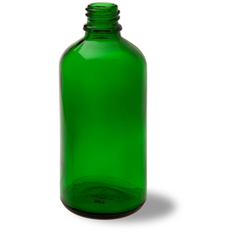 Rotondo in vetro verde GL (DIN) 18